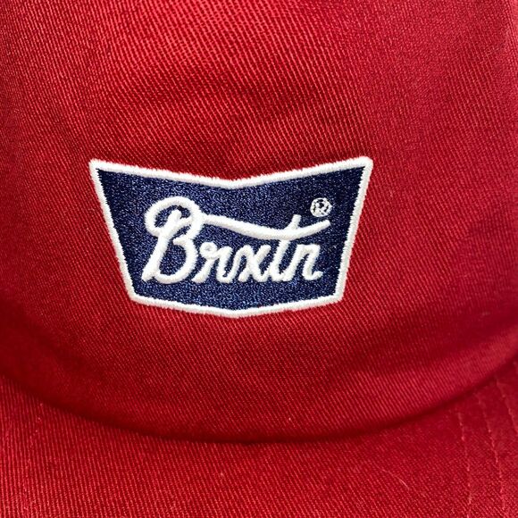 Brixton Cap Hat Men's Snapback Color Red Truckers Brixtn - Picture 2 of 10